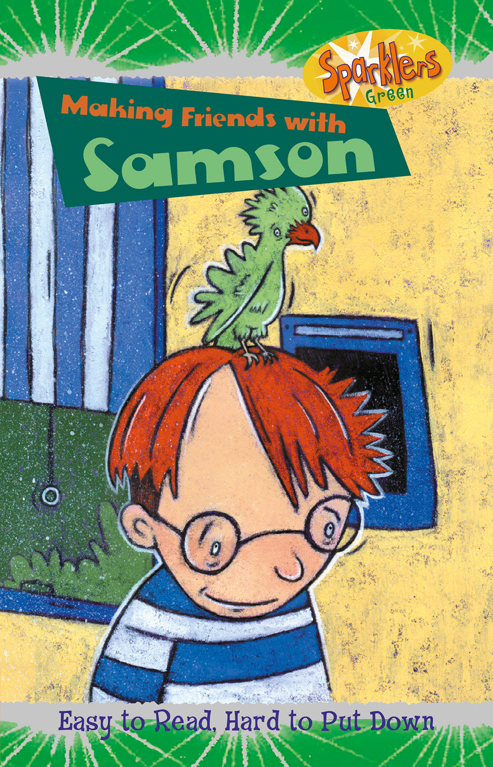 Sparklers Green Making Friends with Samson
