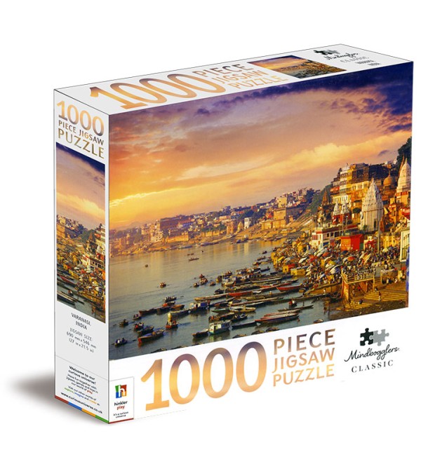 1000 Piece Jigsaw Puzzle Varanasi India