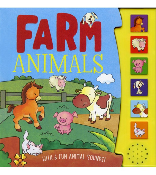 Farm Animals: 6 Fun Animal Sounds