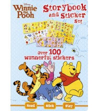 Disney Winnie the Pooh Storybook and Sticker Set