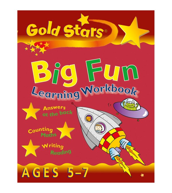 Gold Stars Big Fun Learning Workbook Ages 5-7