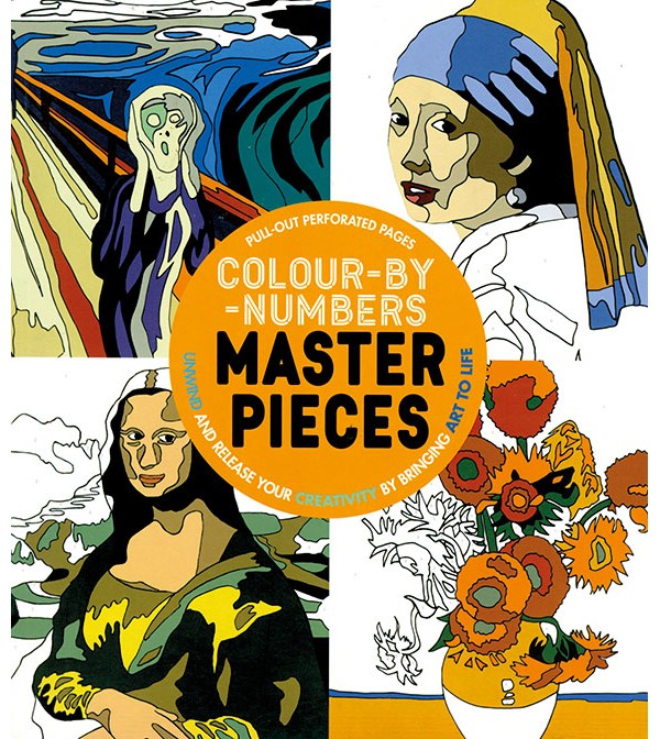 Colour By Numbers Master Pieces