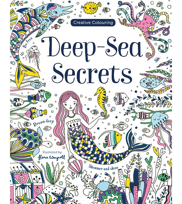 Creative Colouring Deep-Sea Secrets