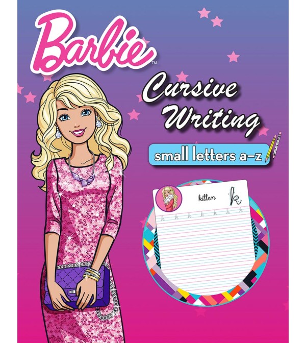 Barbie Cursive Writing Small Letters a-z