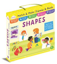 Match & Make Jigsaw & Book: Shapes