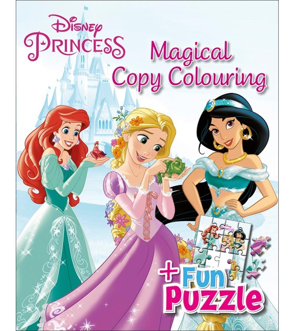 Disney Princess Magical Copy Colouring