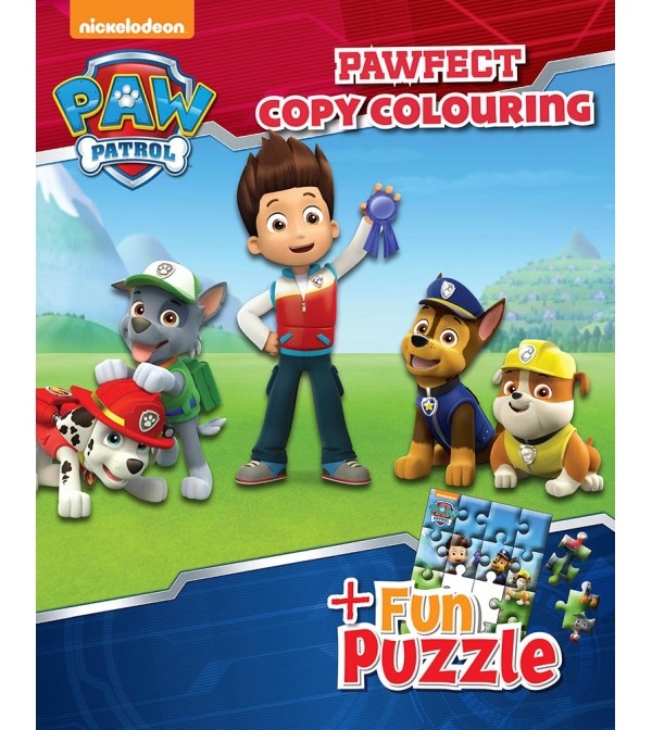 Paw Patrol Pawfect Copy Colouring