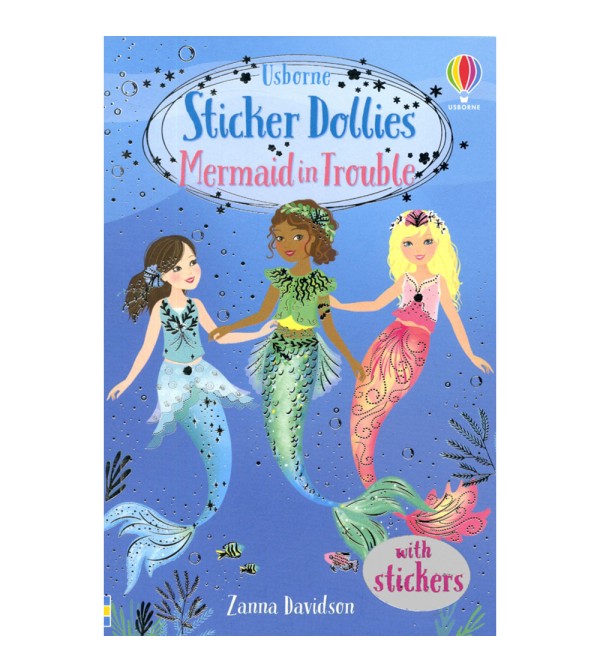 Sticker Dollies Mermaid in Trouble