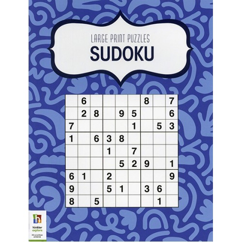 Large Print Puzzles Sudoku
