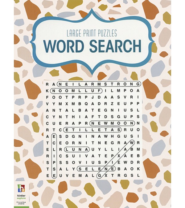 Large Print Puzzles Word Search