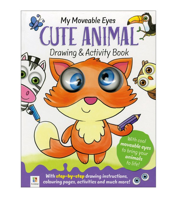 Cute Animal Drawing & Activity Book