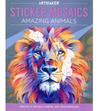 Art Maker Sticker Mosaics: Amazing Animals