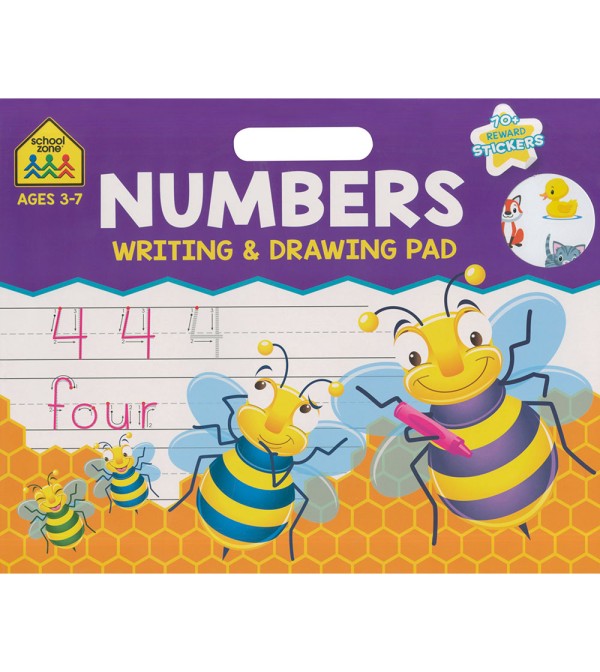 Numbers Writing & Drawing Pad