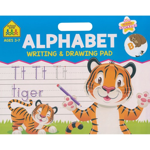 Alphabet Writing & Drawing Pad