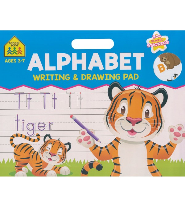 Alphabet Writing & Drawing Pad