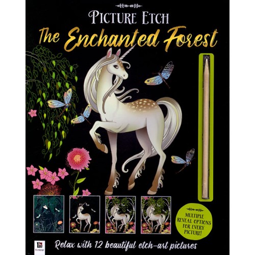 Picture Etch The Enchanted Forest