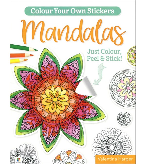 Colour Your Own Stickers Mandalas
