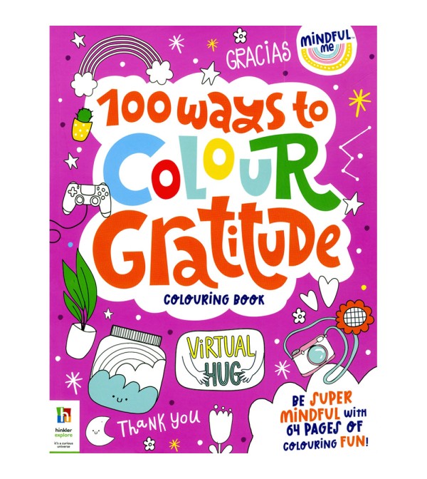 Mindful Me 100 Ways to Colour Gratitude