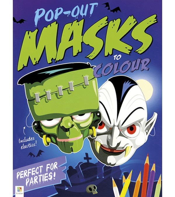 Pop Out Masks to Colour
