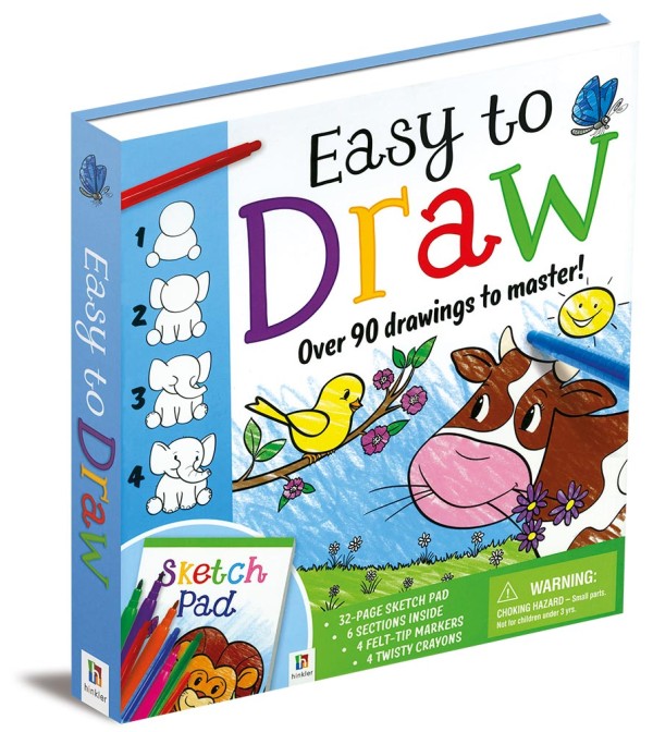 Easy to Draw: Over 90 Drawings to Master