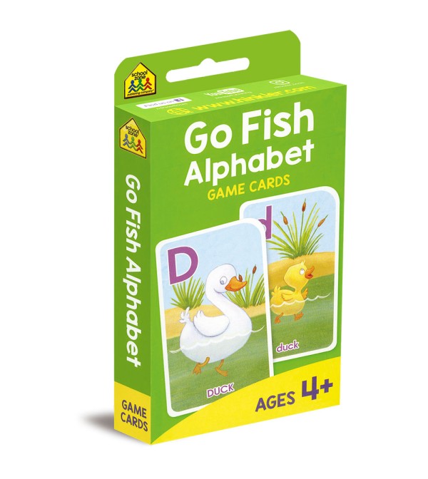 Go Fish Alphabet Game Cards