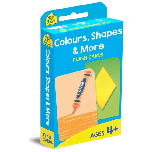 Colours, Shapes & More Flash Cards