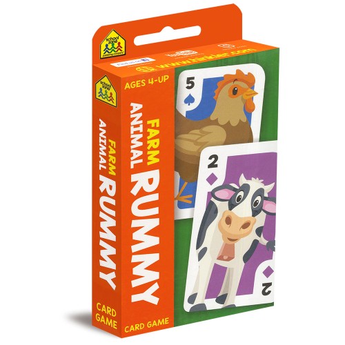 Farm Animal Rummy Card Game