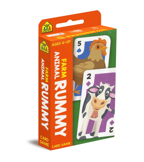 Farm Animal Rummy Card Game