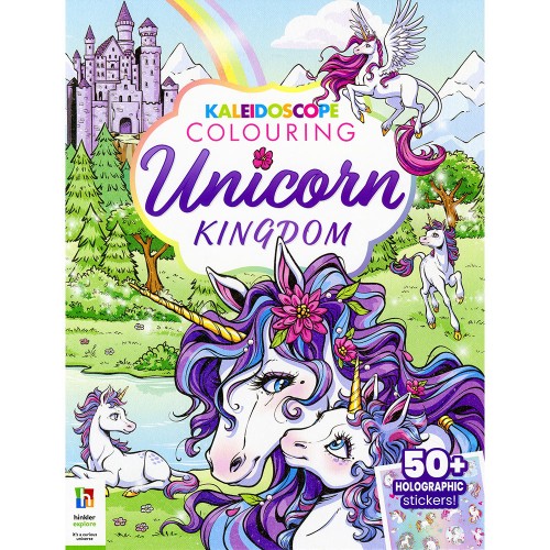 Kaleidoscope Colouring Unicorn Kingdom
