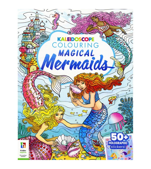Kaleidoscope Colouring Magical Mermaids