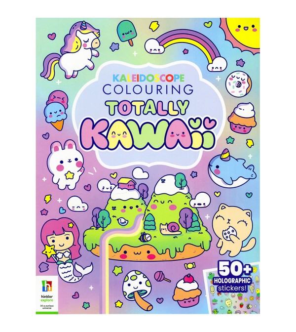 Kaleidoscope Colouring Totally Kawaii