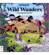 Art Maker Wild Wanders Colouring Book