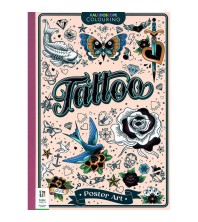 Kaleidoscope Colouring Tattoo Poster Art