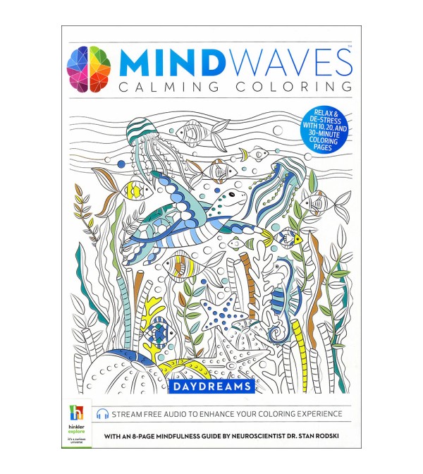 Mindwaves Calming Coloring Daydreams