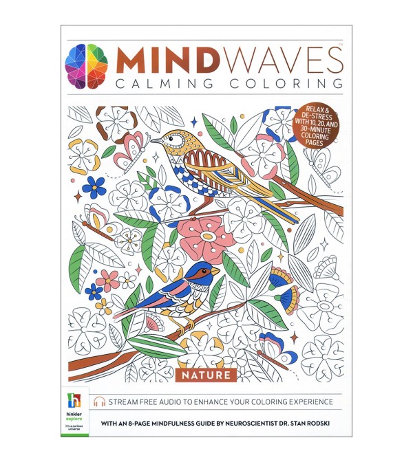 Mindwaves Calming Coloring Nature