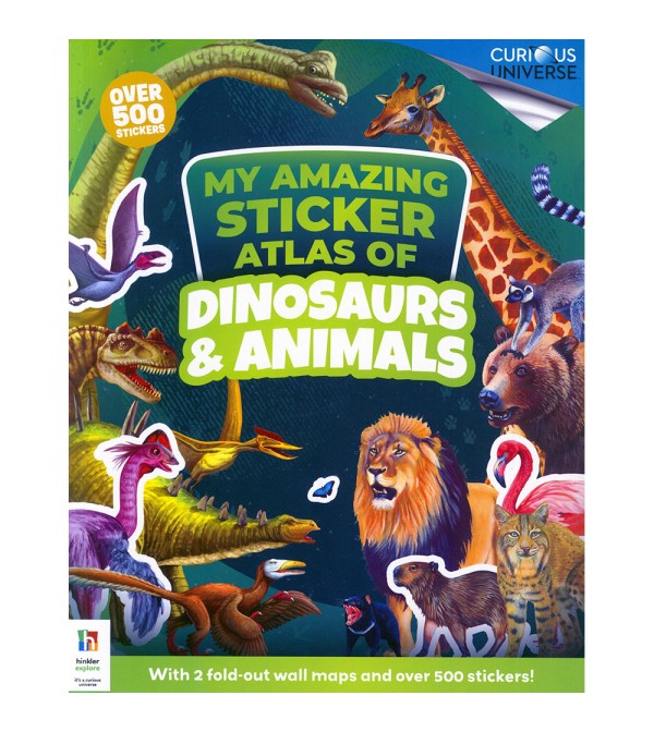 My Amazing Sticker Atlas of Dinosaurs & Animals