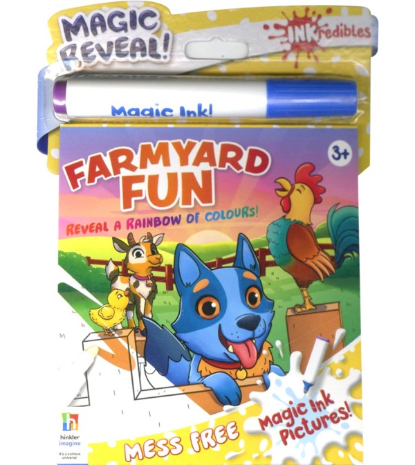 Inkredibles Magic Reveal Farmyard Fun