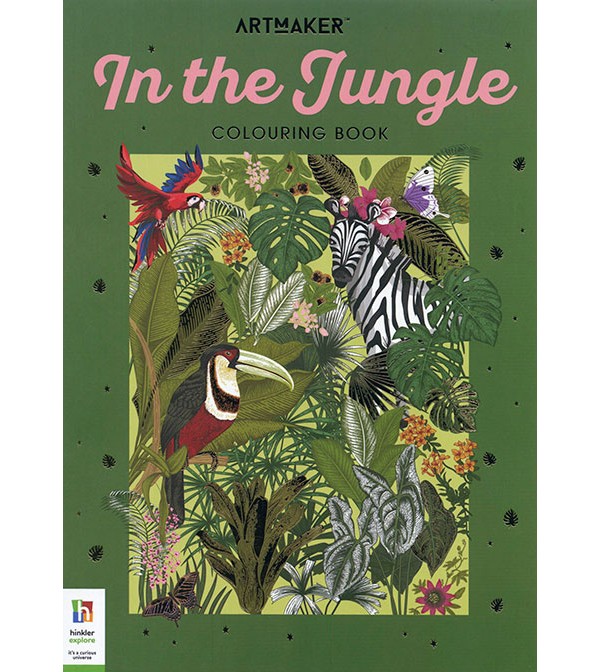 Art Maker In the Jungle Colouring Book