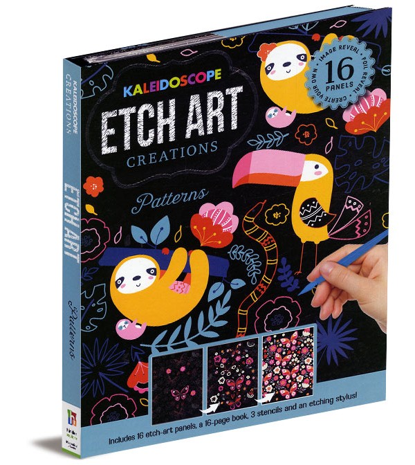 Kaleidoscope Etch Art Creations Patterns