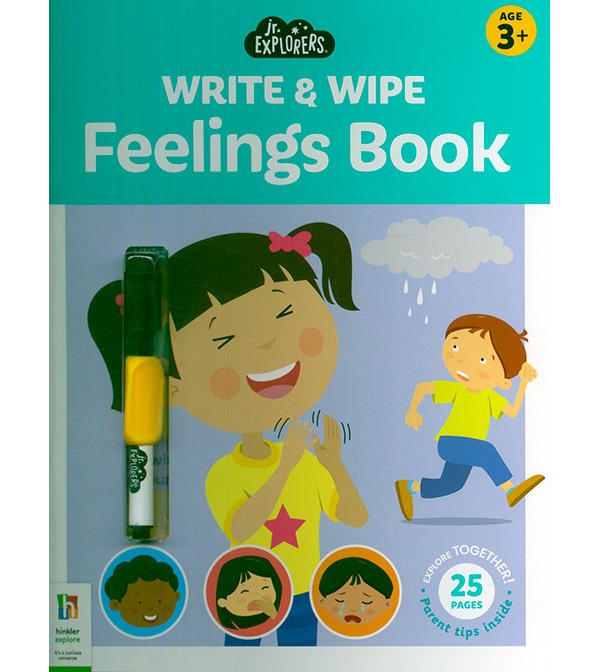 Jr. Explorers Write & Wipe Feelings Book