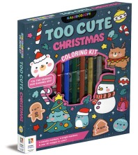 Kaleidoscope Too Cute Christmas Coloring Kit