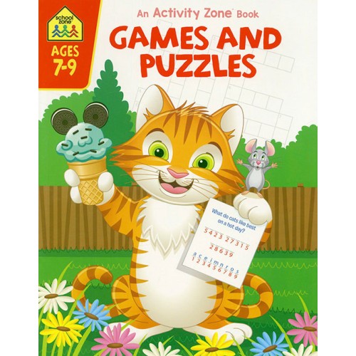 An Activity Zone Book Games and Puzzles