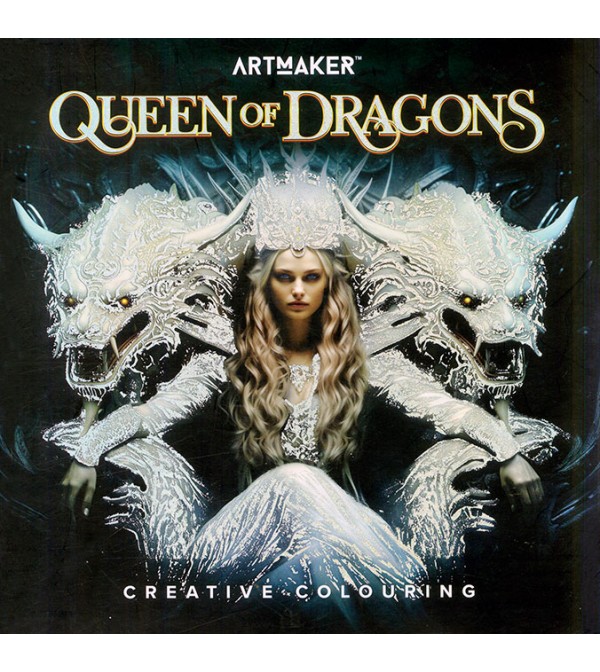 Art Maker Queen of Dragons Creative Colouring