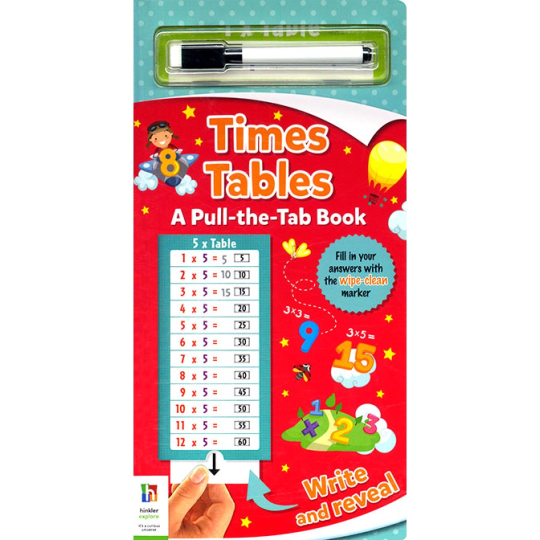 Times Tables: A Pull-the-Tab Book
