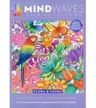 Mind Waves Calming Coloring: Flora & Fauna