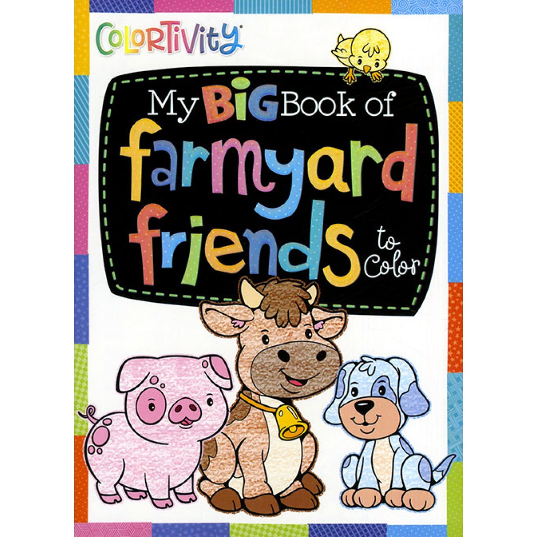 My Big Book of Farmyard Friends to Color