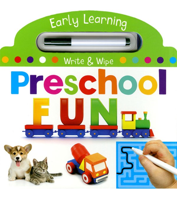 Early Learning Write & Wipe Preschool Fun