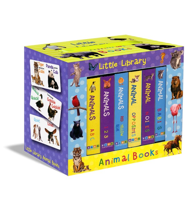 Little Library Animal Books (Pack of 6 Titles)