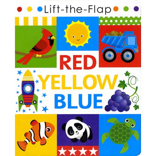 Lift the Flap Red Yellow Blue
