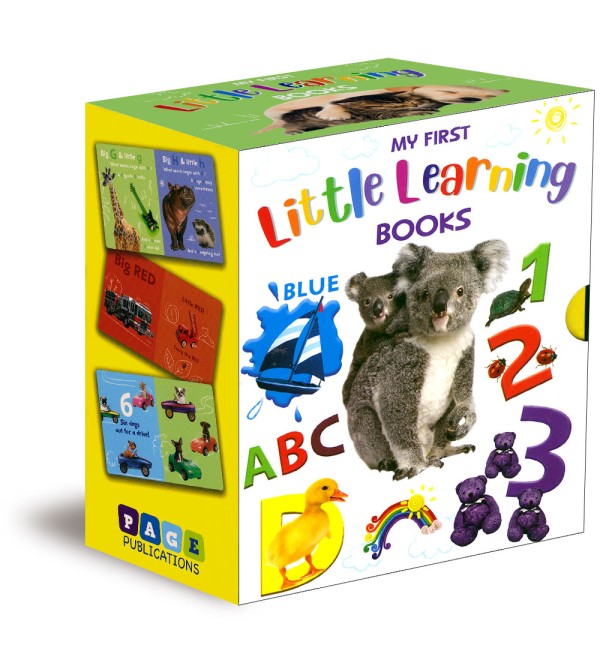 My First Little Learning Books (Pack of 3 Titles)